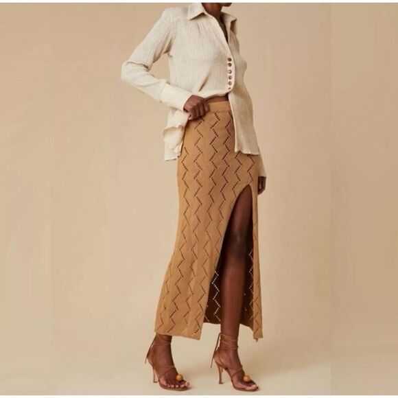 savannah morrow the label Dresses & Skirts - NWT Revolve x Savannah Morrow The Label Lauryn knit skirt size XS